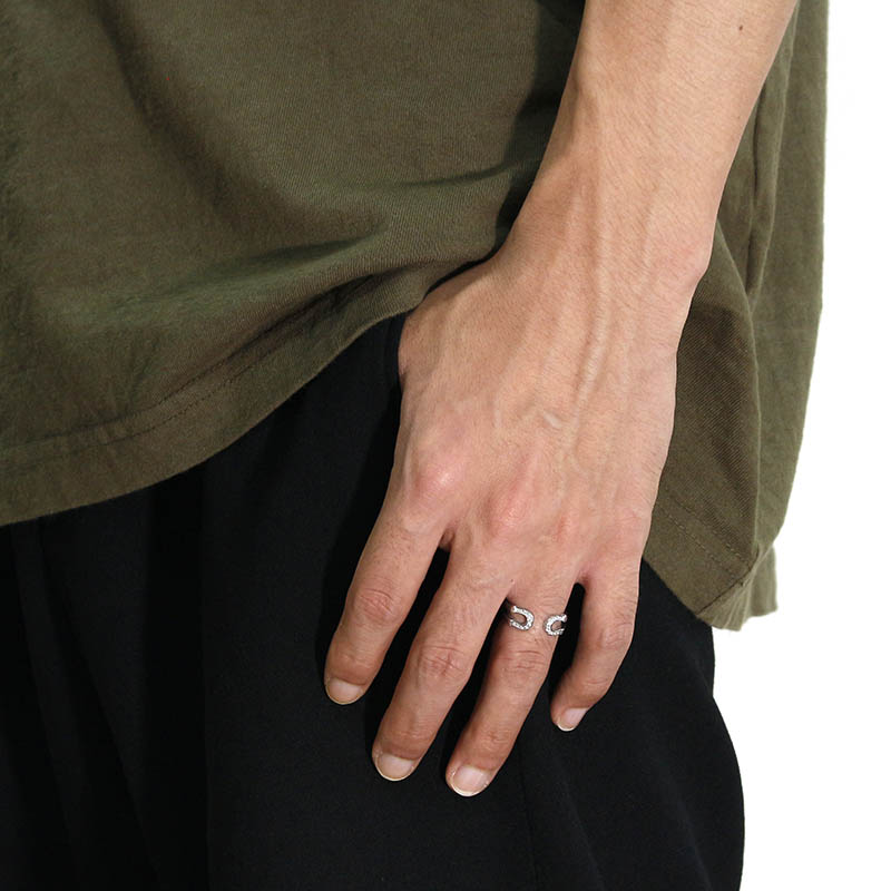 SYMPATHY OF SOUL（シンパシーオブソウル） Double Horseshoe Ring