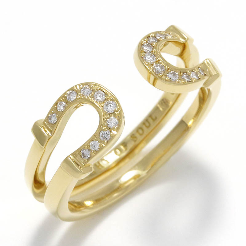 SYMPATHY OF SOUL（シンパシーオブソウル） Double Horseshoe Ring 