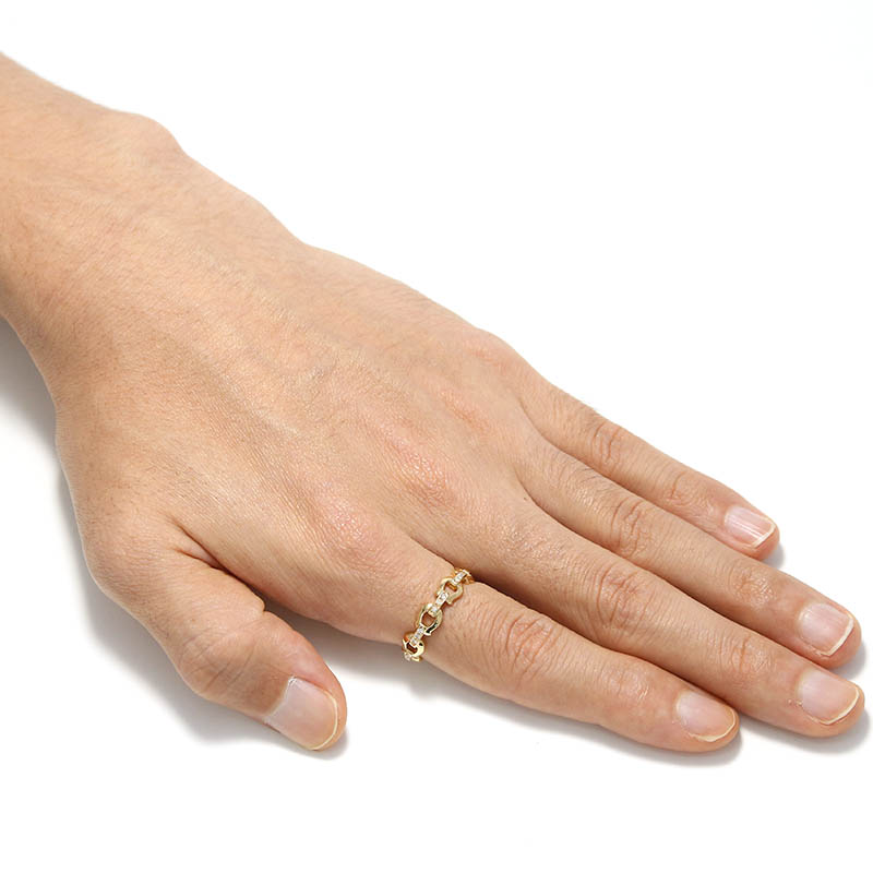 SYMPATHY OF SOUL（シンパシーオブソウル） Horseshoe Link Ring