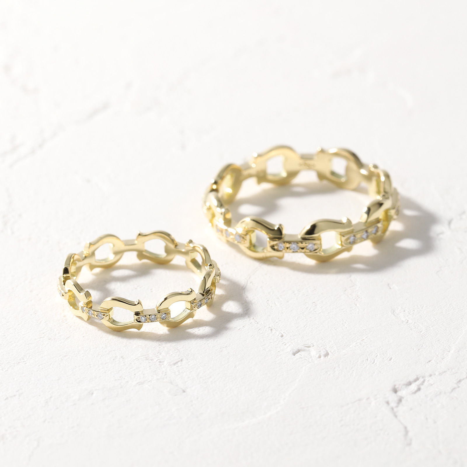 SYMPATHY OF SOUL（シンパシーオブソウル） Thin Horseshoe Link Ring