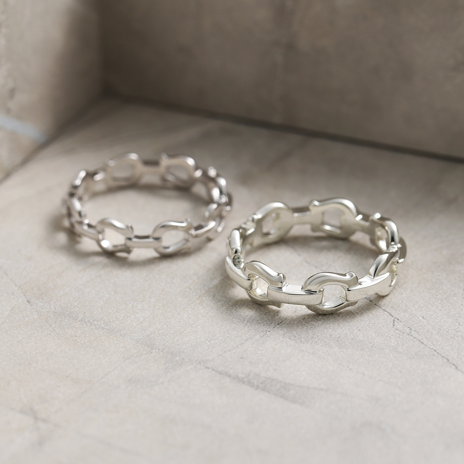 ホースシューリンクリング - シルバー　SYMPATHY OF SOUL 15号 SYMPATHY OF SOUL （シンパシーオブソウル） Small Horseshoe Ring