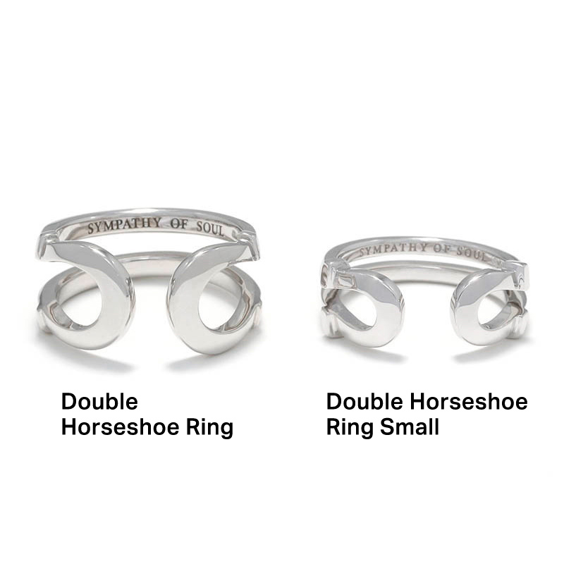 SYMPATHY OF SOUL（シンパシーオブソウル） Double Horseshoe Ring