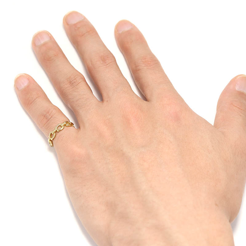 SYMPATHY OF SOUL（シンパシーオブソウル） Thin Horseshoe Link Ring 