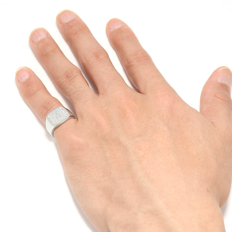 SYMPATHY OF SOUL（シンパシーオブソウル） Large Signet Ring