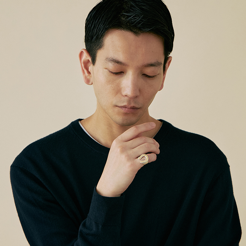 SYMPATHY OF SOUL （シンパシーオブソウル） Small Horseshoe Ring