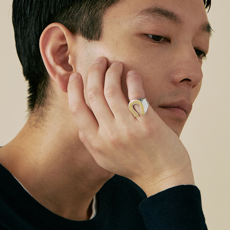 定価15万円　シンパシーオブソウル k18 リング SYMPATHY OF SOUL（シンパシーオブソウル） Small Signet Ring