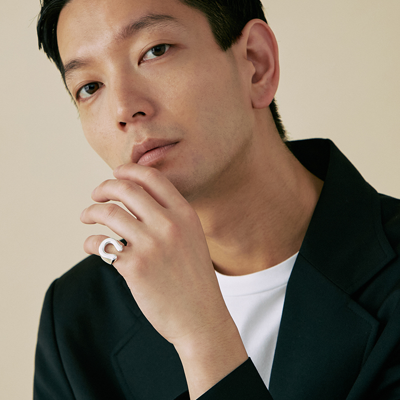 ハ*ム様 最終値下げ sympathy of soul U字型シルバーリング 真 Sympathy of Soul（シンパシーオブソウル） リング SYMPATHY OF SOUL