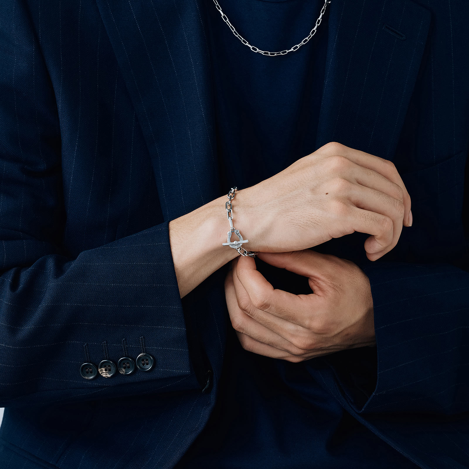 semeno シルバーモチーフブレスレット／samulo semeno｜ ブレスレット