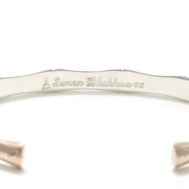 Suman Dhakhwa（スーマンダックワ） MOKUME Bamboo Cuff（モクメ