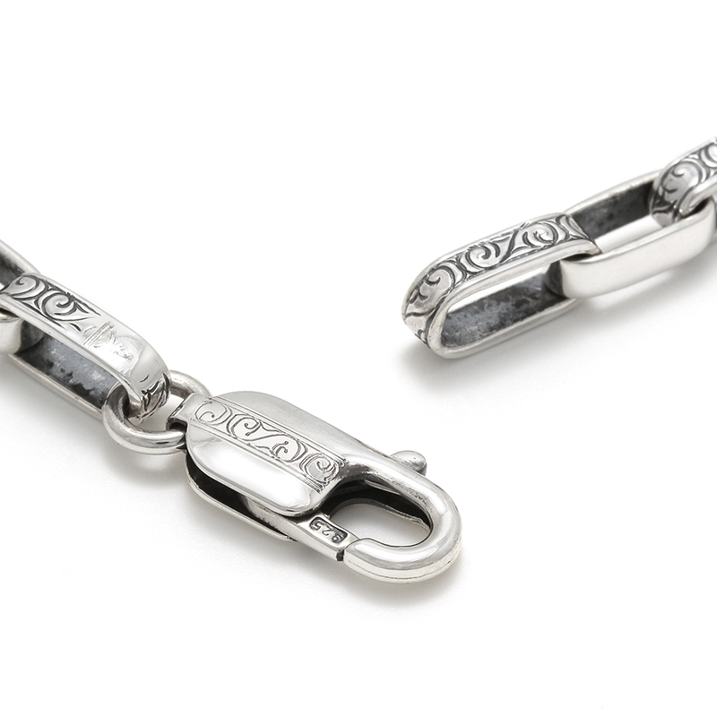 Suman Dhakhwa（スーマンダックワ） Eternal Carving Chain Bracelet 