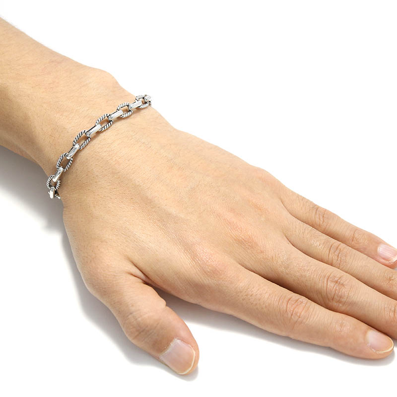 Suman Dhakhwa（スーマンダックワ） Twist Silver Combination Chain