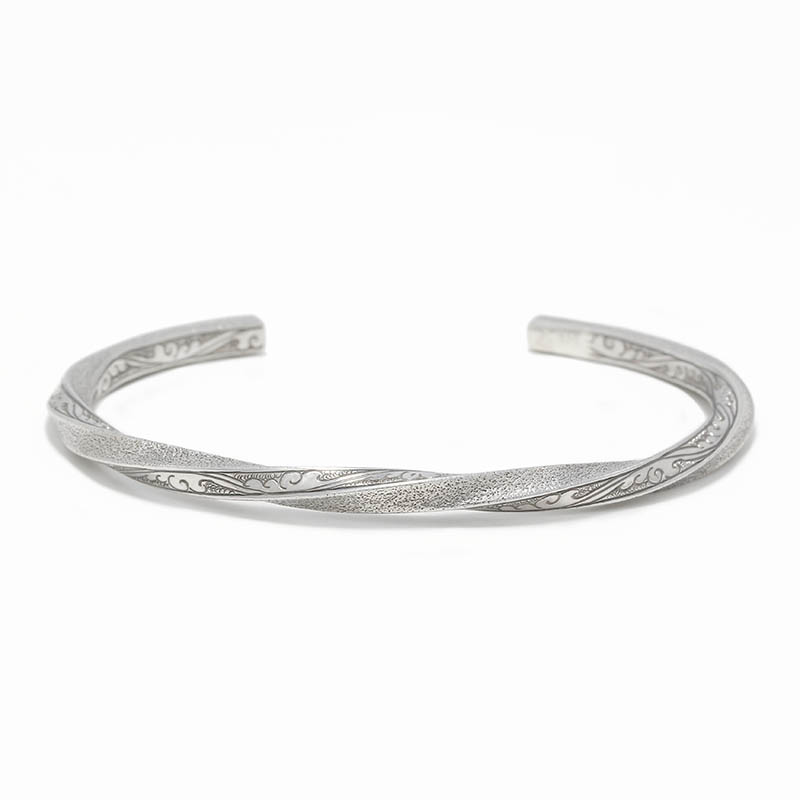 Suman Dhakhwa（スーマンダックワ） Leaf Carved & Sandblast Twist