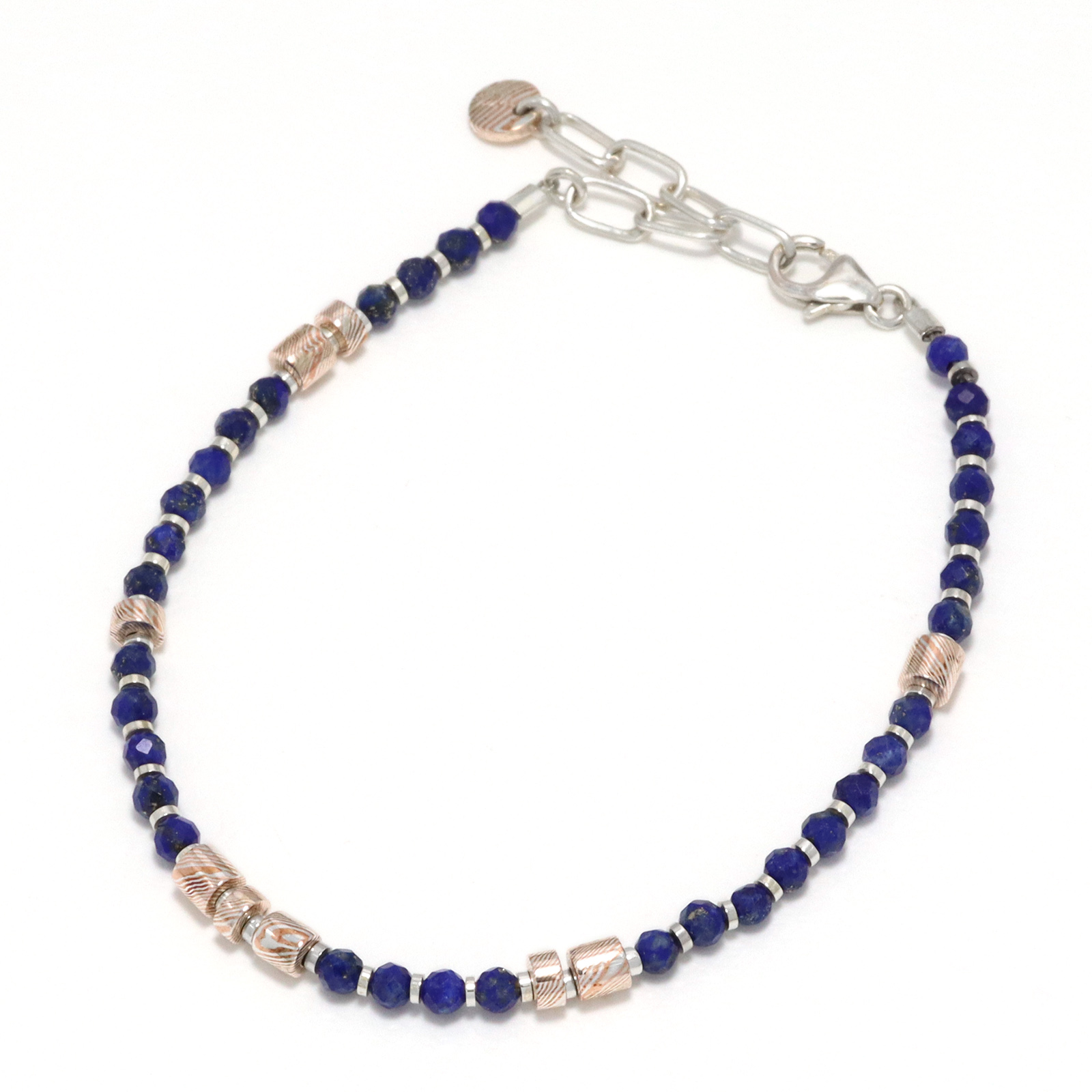 Suman Dhakhwa（スーマンダックワ） MOKUME Slice Beads Bracelet 