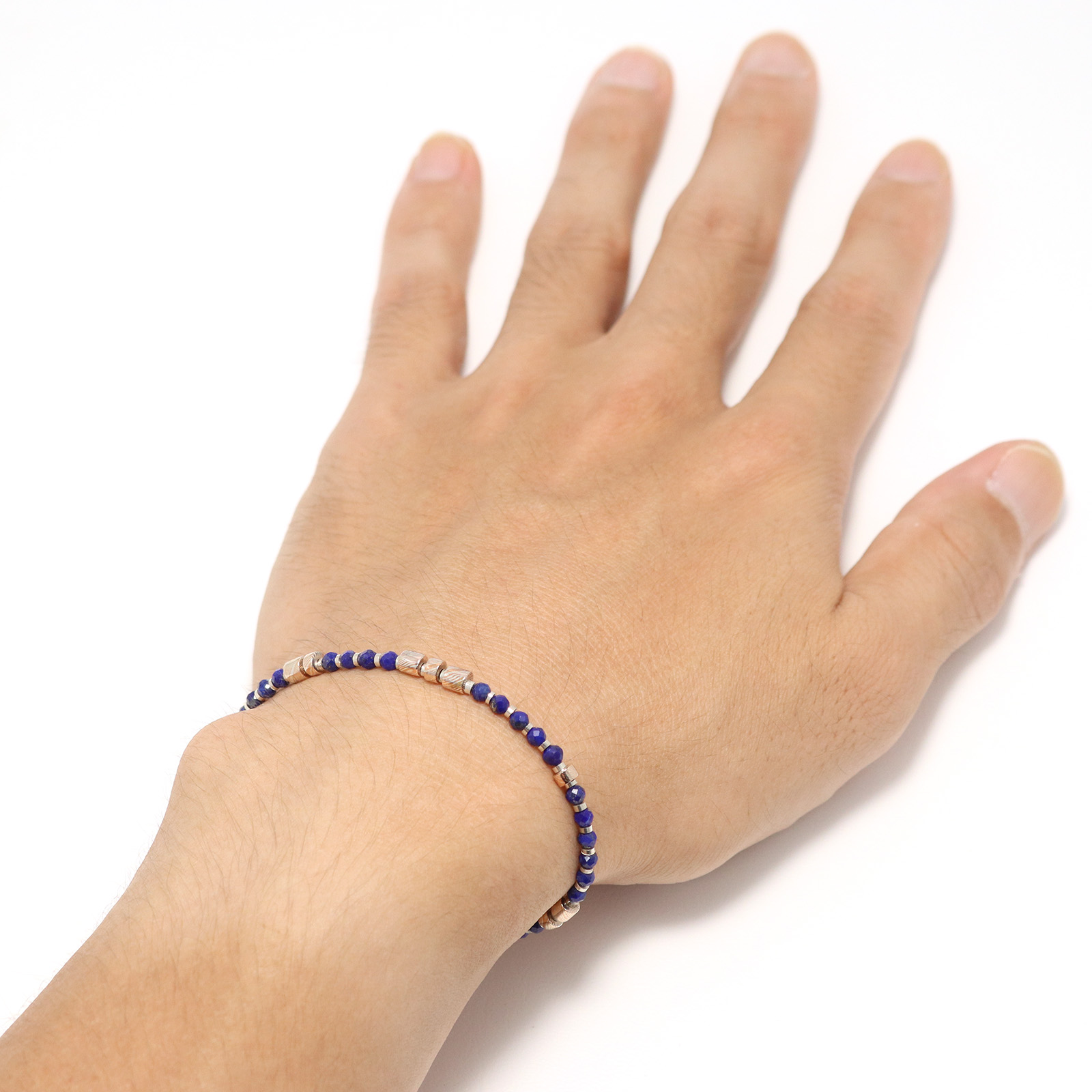 Suman Dhakhwa（スーマンダックワ） MOKUME Slice Beads Bracelet 