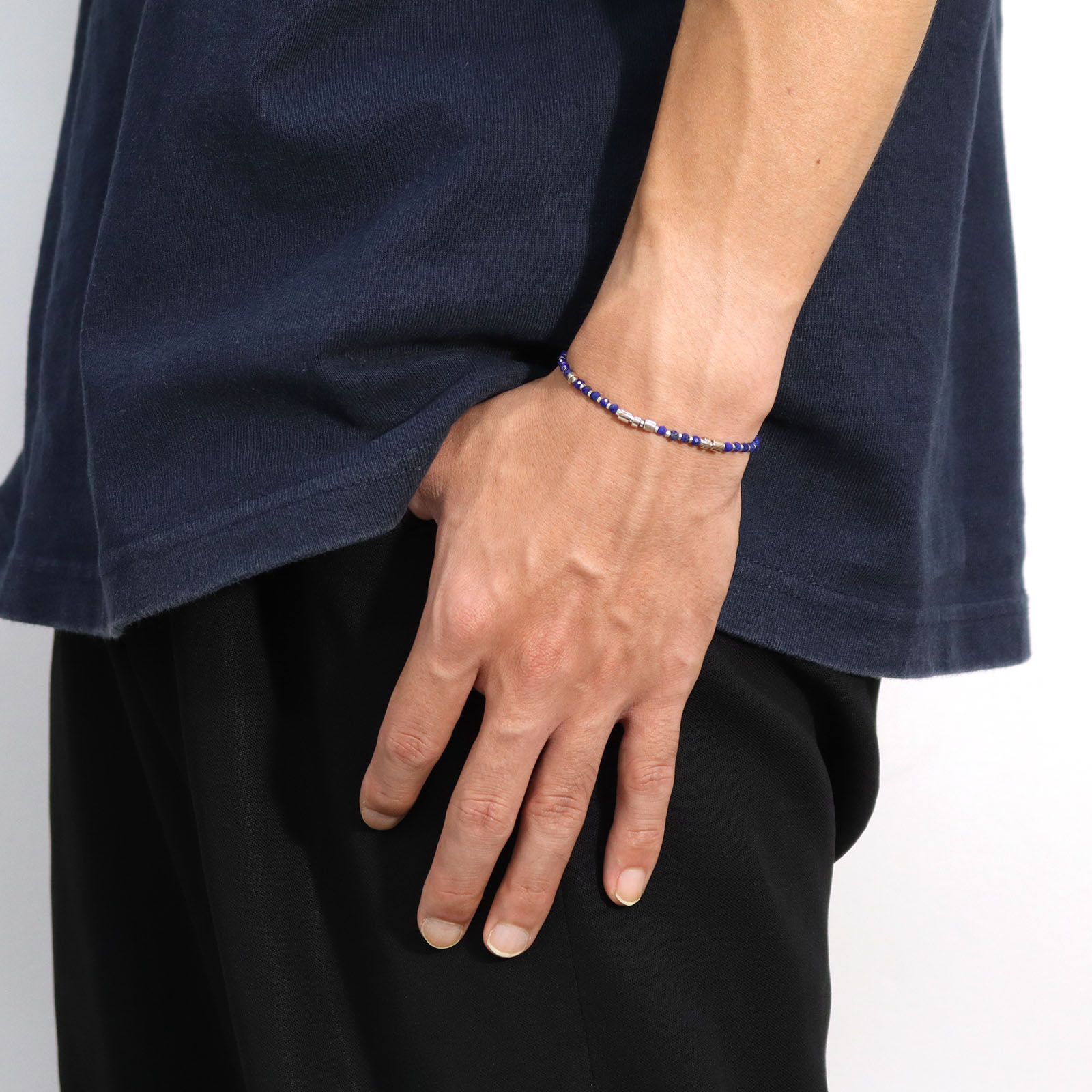 Suman Dhakhwa（スーマンダックワ） MOKUME Slice Beads Bracelet