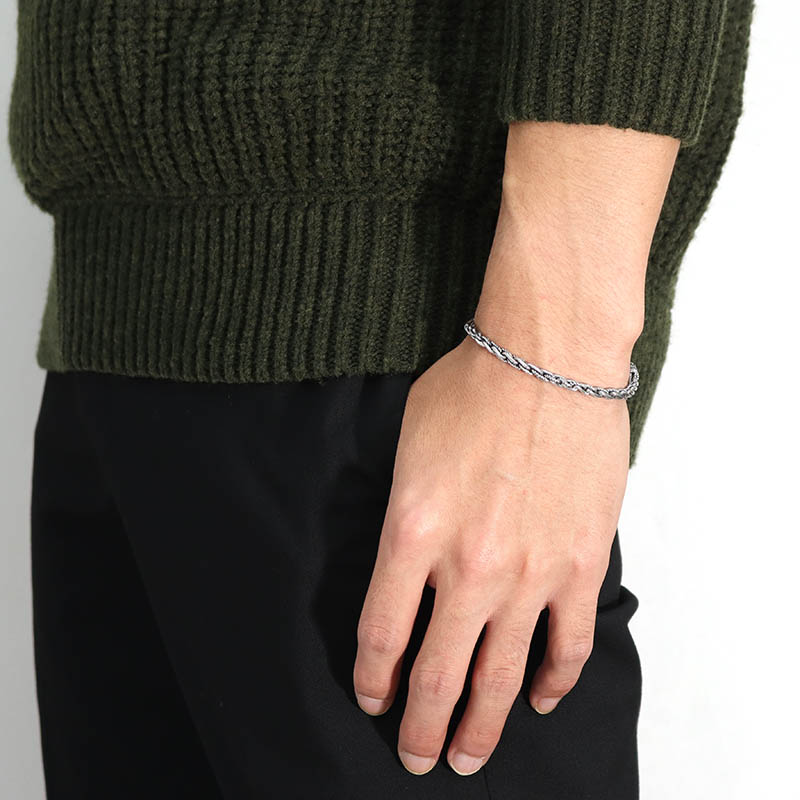 Suman Dhakhwa（スーマンダックワ） Twist Chain Bracelet 4mm