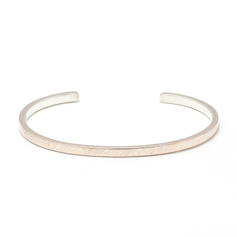 Suman Dhakhwa（スーマンダックワ） MOKUME Narrow Flat Cuff（モクメ