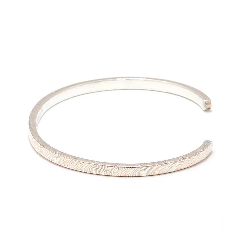 Suman Dhakhwa（スーマンダックワ） MOKUME Narrow Flat Cuff（モクメ
