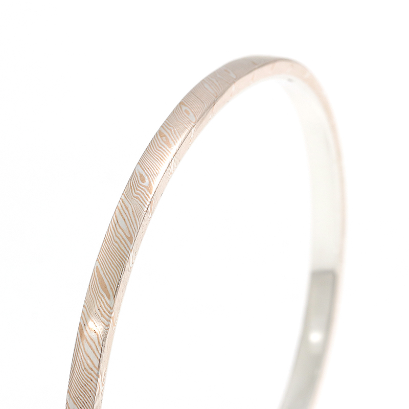 Suman Dhakhwa（スーマンダックワ） MOKUME Narrow Flat Cuff（モクメ