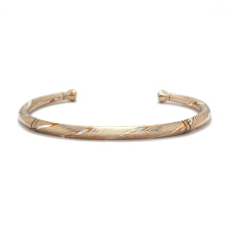 Suman Dhakhwa（スーマンダックワ） Square MOKUME Cuff（スクエア