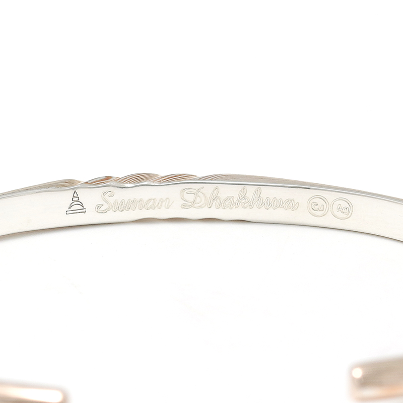 Suman Dhakhwa（スーマンダックワ） MOKUME Twist Bracelet（モクメ