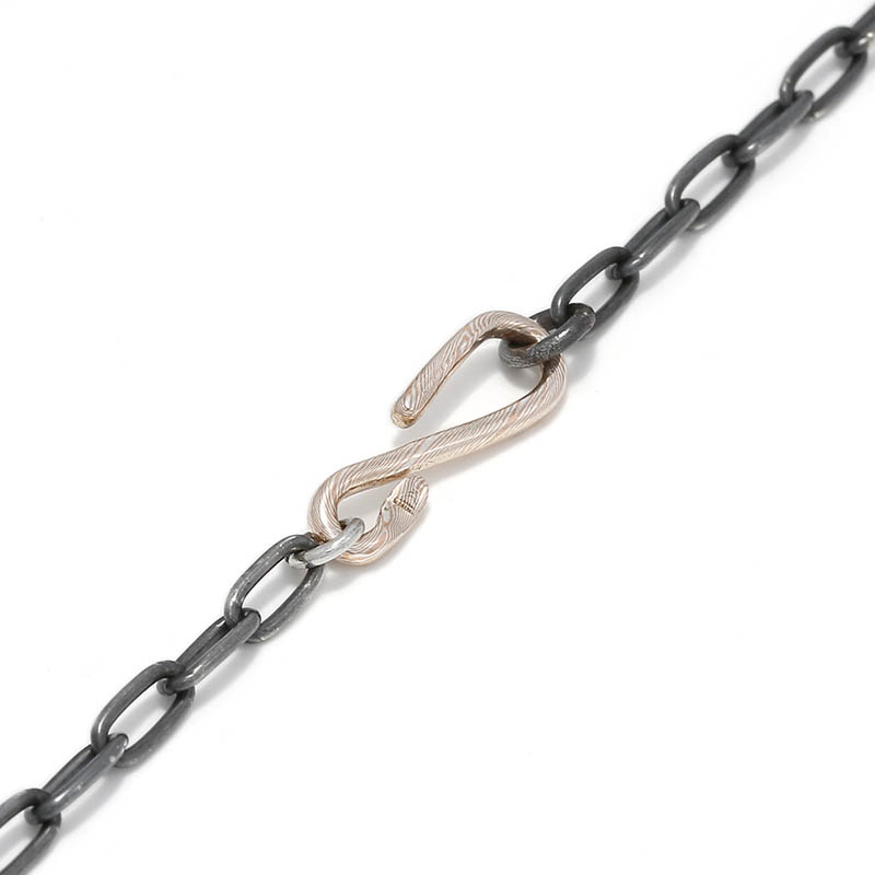 Suman Dhakhwa（スーマンダックワ） Round Silver Chain w/MOKUME Hook