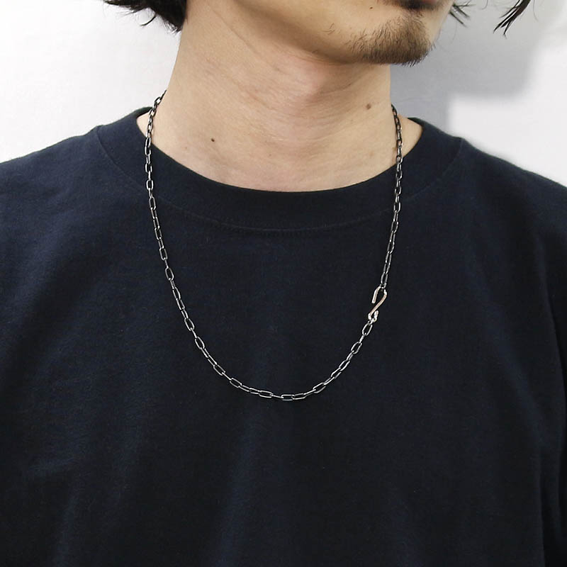 Suman Dhakhwa（スーマンダックワ） Round Silver Chain w/MOKUME Hook 