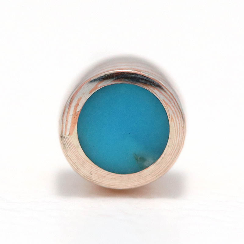 Suman Dhakhwa（スーマンダックワ） Turquoise Circle Stud Single