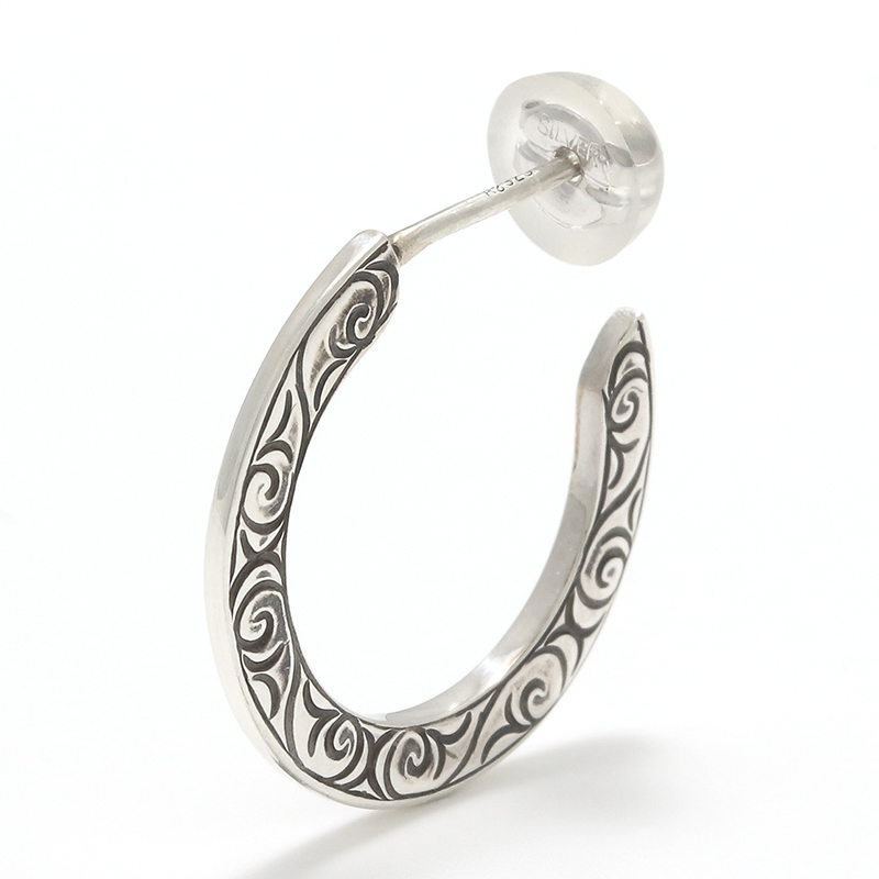 Eternal Carving Hoop Pierce