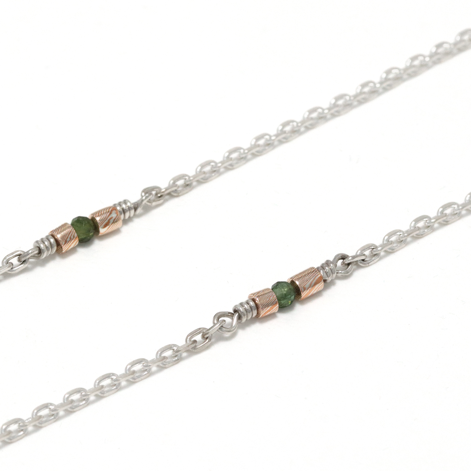 Suman Dhakhwa（スーマンダックワ） MOKUME Slice Beads Chain