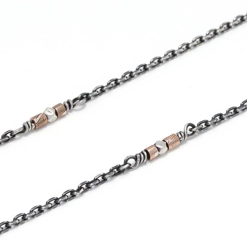 Suman Dhakhwa（スーマンダックワ） MOKUME Slice Beads Chain