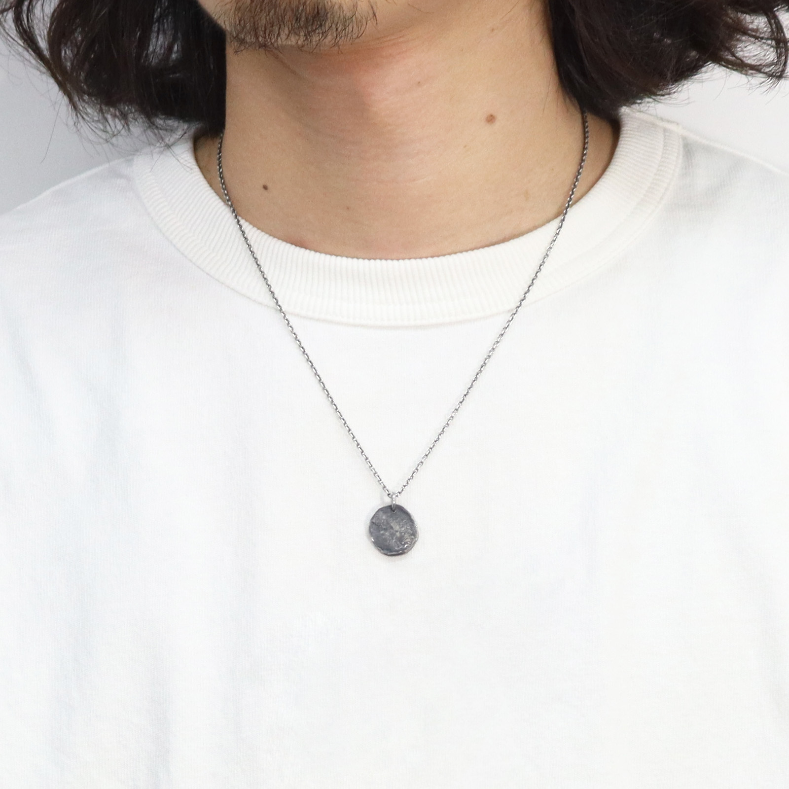 Suman Dhakhwa（スーマンダックワ） Remix Coin Necklace - Silver 