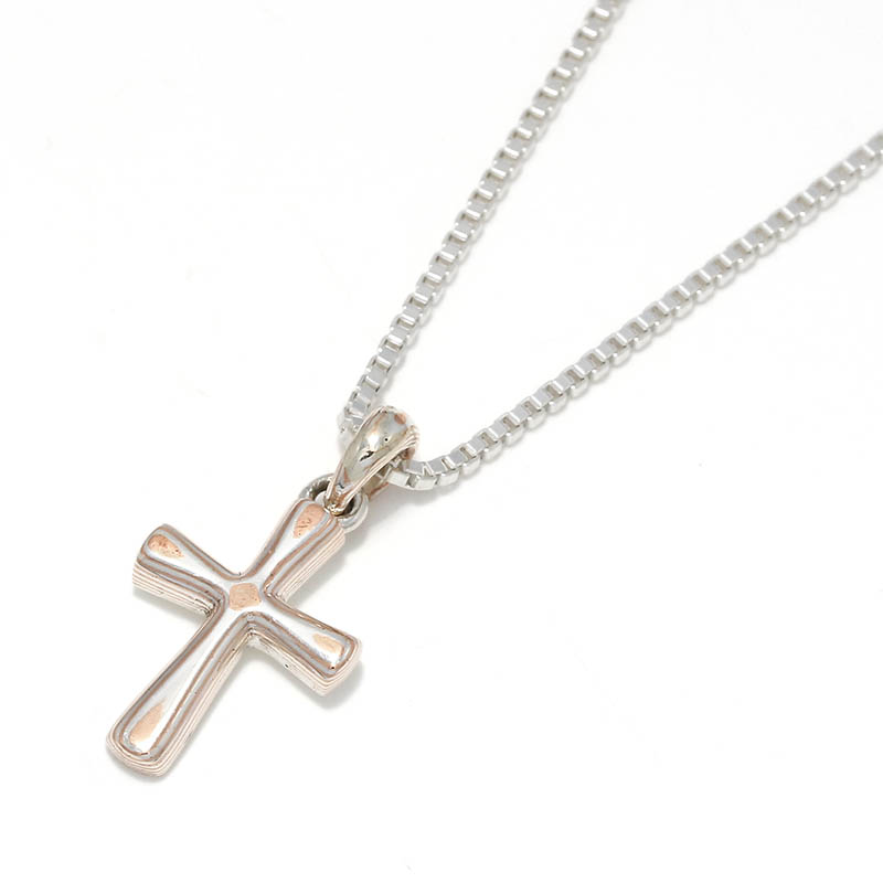 Suman Dhakhwa（スーマンダックワ） Mokume Cross Pendant（モクメ