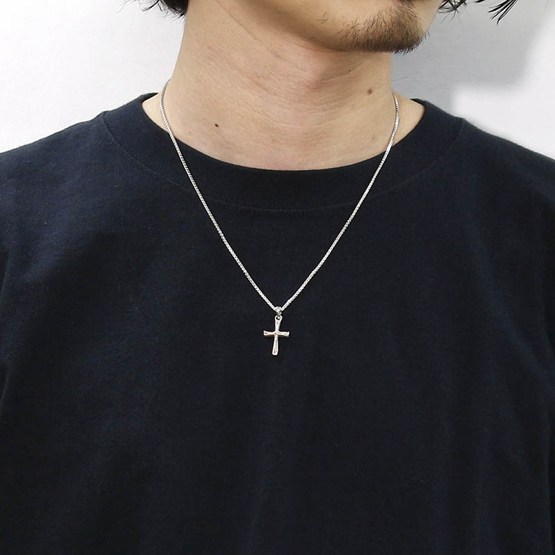 Suman Dhakhwa（スーマンダックワ） Mokume Cross Pendant（モクメ
