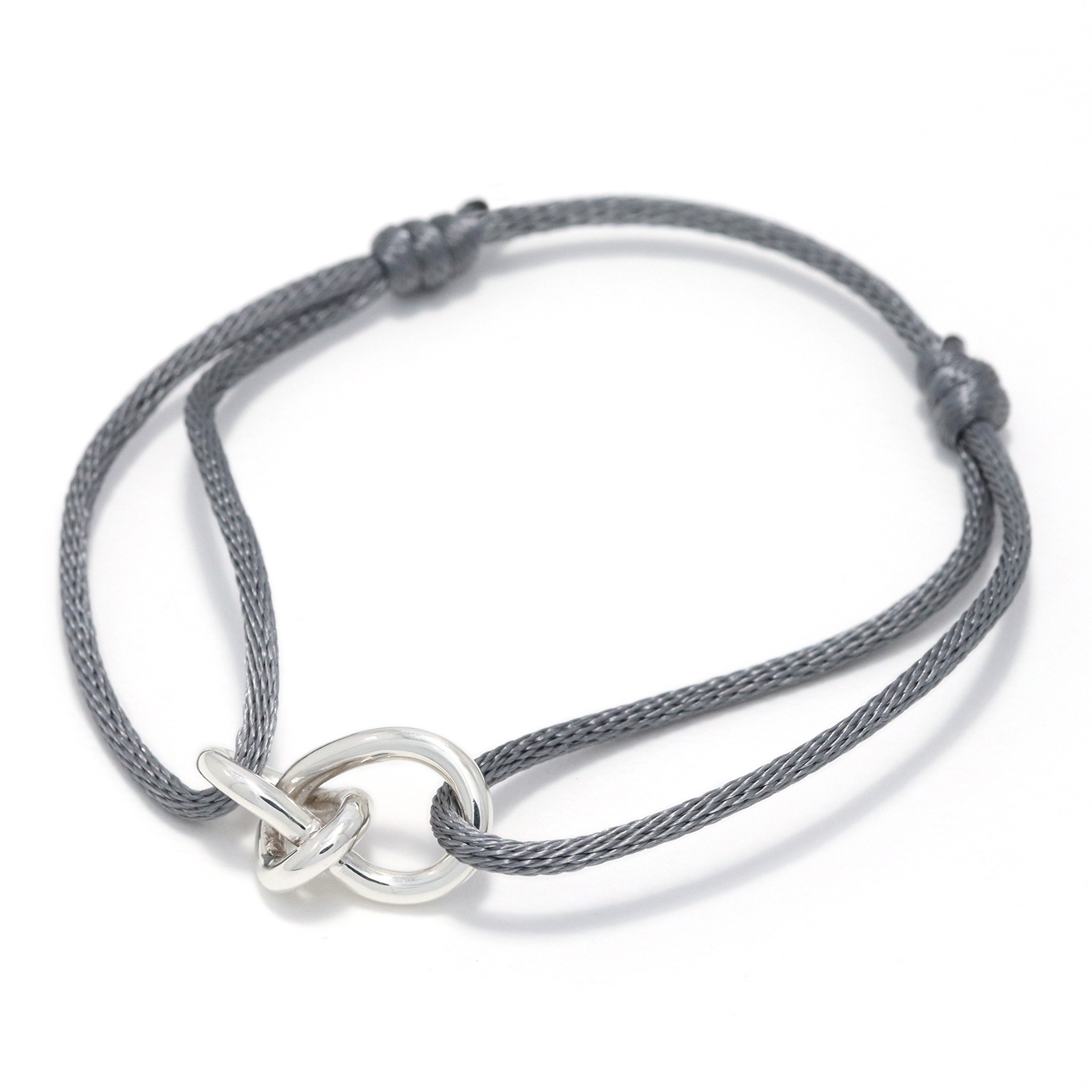 Suman Dhakhwa（スーマンダックワ） Eternal Knot Charm Cord Bracelet 