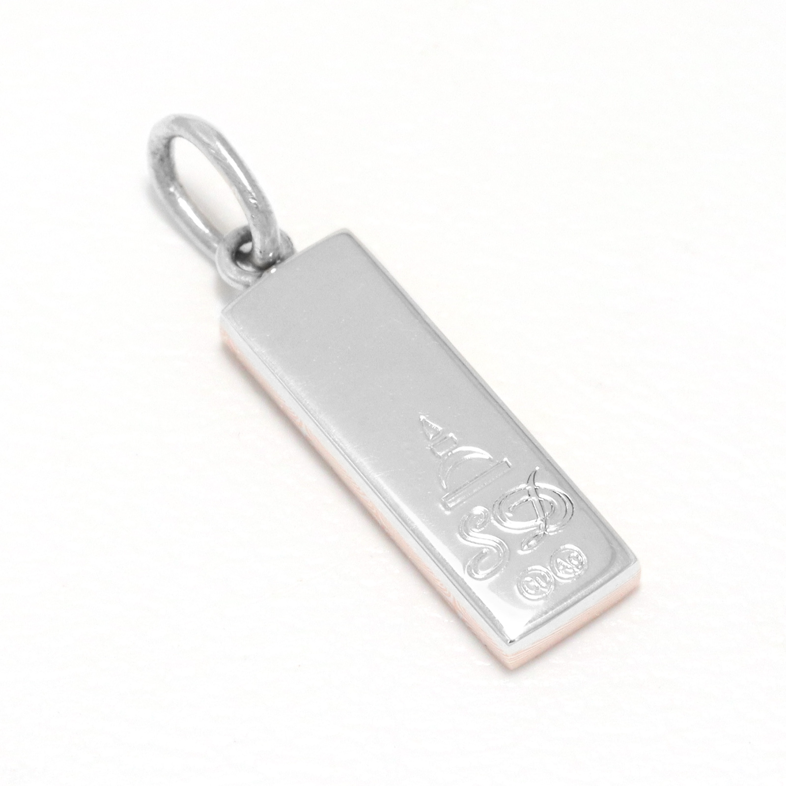 Suman Dhakhwa(スーマンダックワ) MOKUME Rectangle Pendant(モクメ Suman Dhakhwa(スーマンダックワ) MOKUME Rectangle Pendant(モクメ