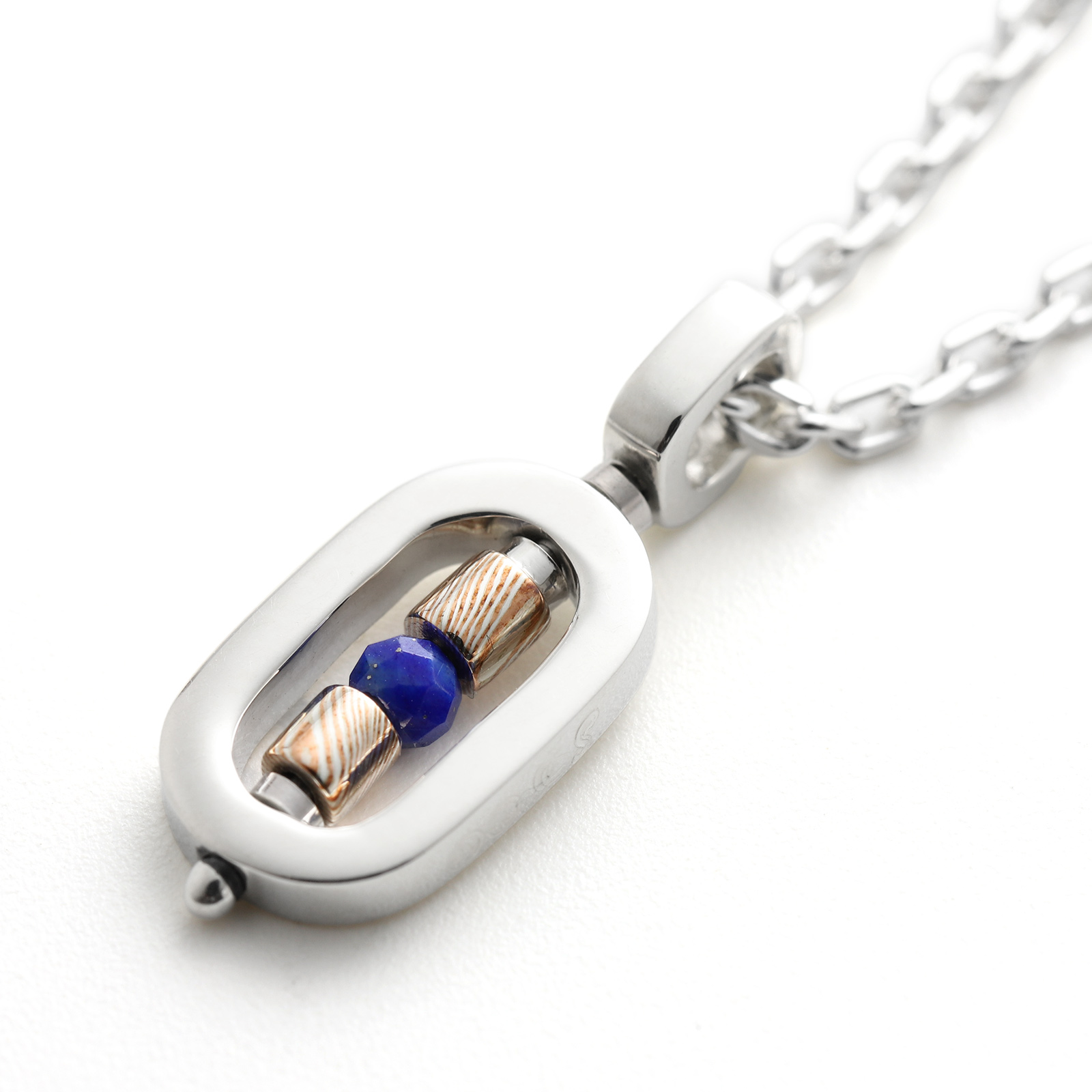 Suman Dhakhwa（スーマンダックワ） Axis Pendant w/Lapis Lazuli +