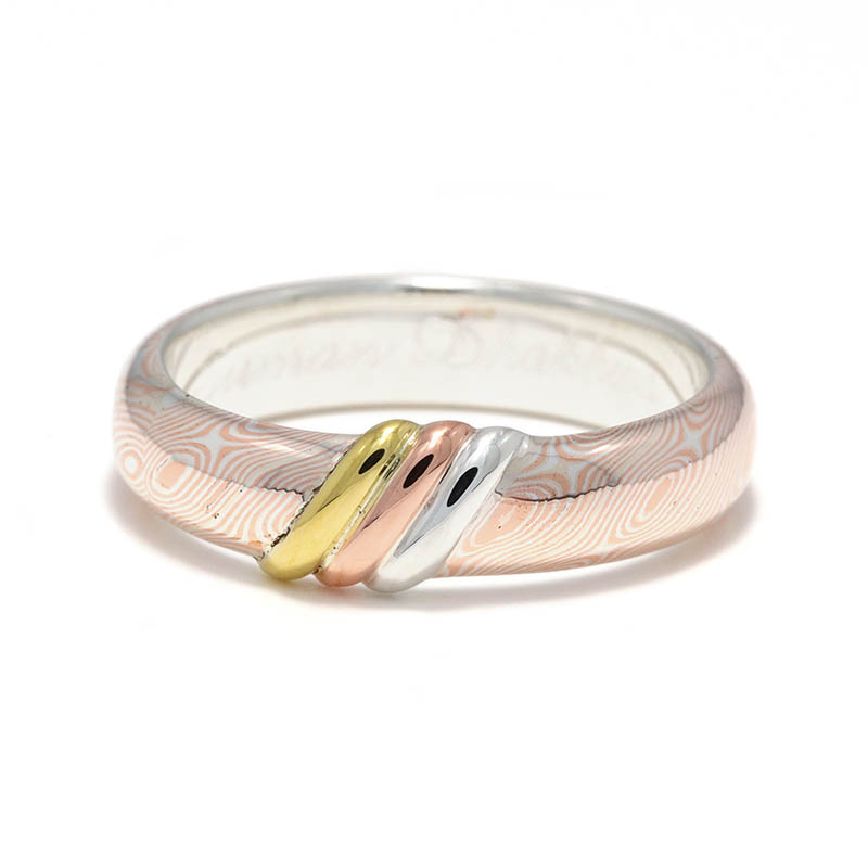 Suman Dhakhwa（スーマンダックワ） 3Metals Line Ring（3メタルズ