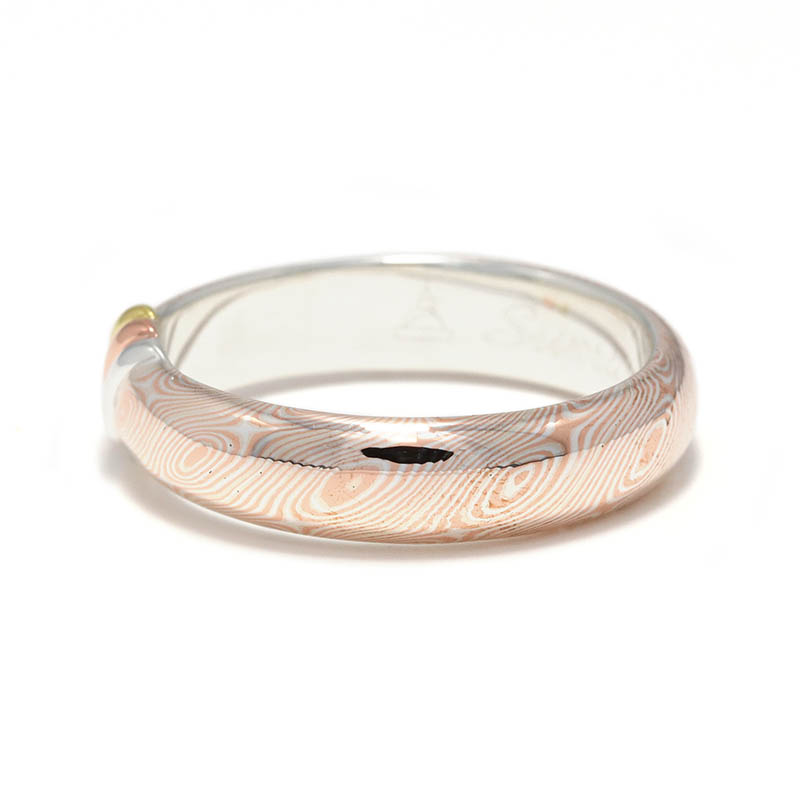 Suman Dhakhwa（スーマンダックワ） 3Metals Line Ring（3メタルズ