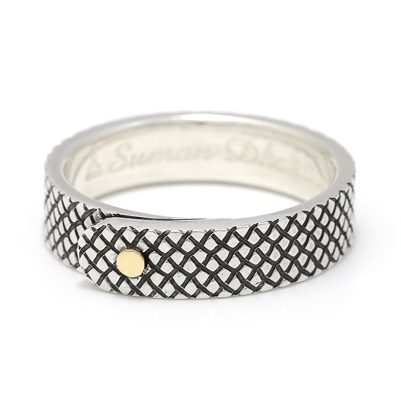 Suman Dhakhwa（スーマンダックワ） Snake Pattern Ring（スネーク