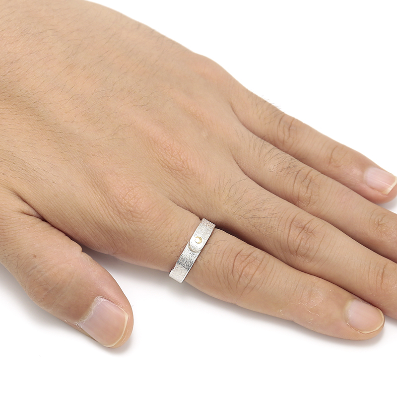 Suman Dhakhwa（スーマンダックワ） Sandblast Ring（サンドブラスト