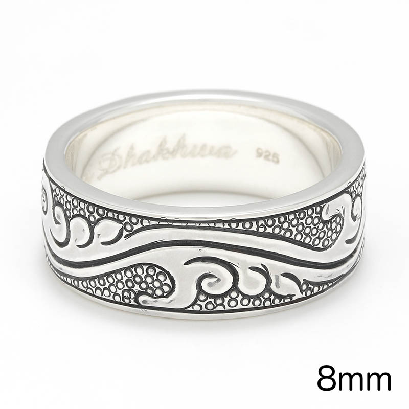Suman Dhakhwa（スーマンダックワ） Leaf Carving Flat Ring（リーフ