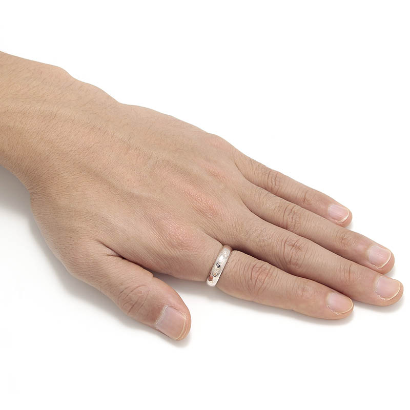 Suman Dhakhwa（スーマンダックワ） Star Pattern MOKUME Round Ring