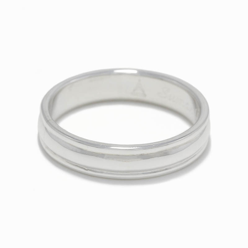Suman Dhakhwa（スーマンダックワ） All Silver Ridge Ring（オール