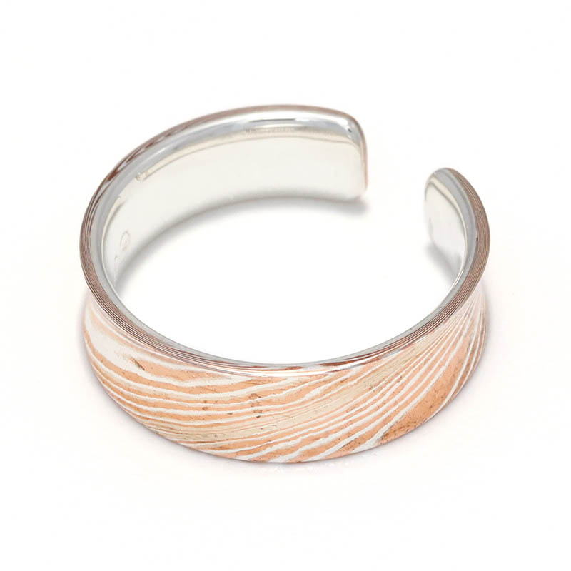 Suman Dhakhwa（スーマンダックワ） MOKUME Curvature Open Ring