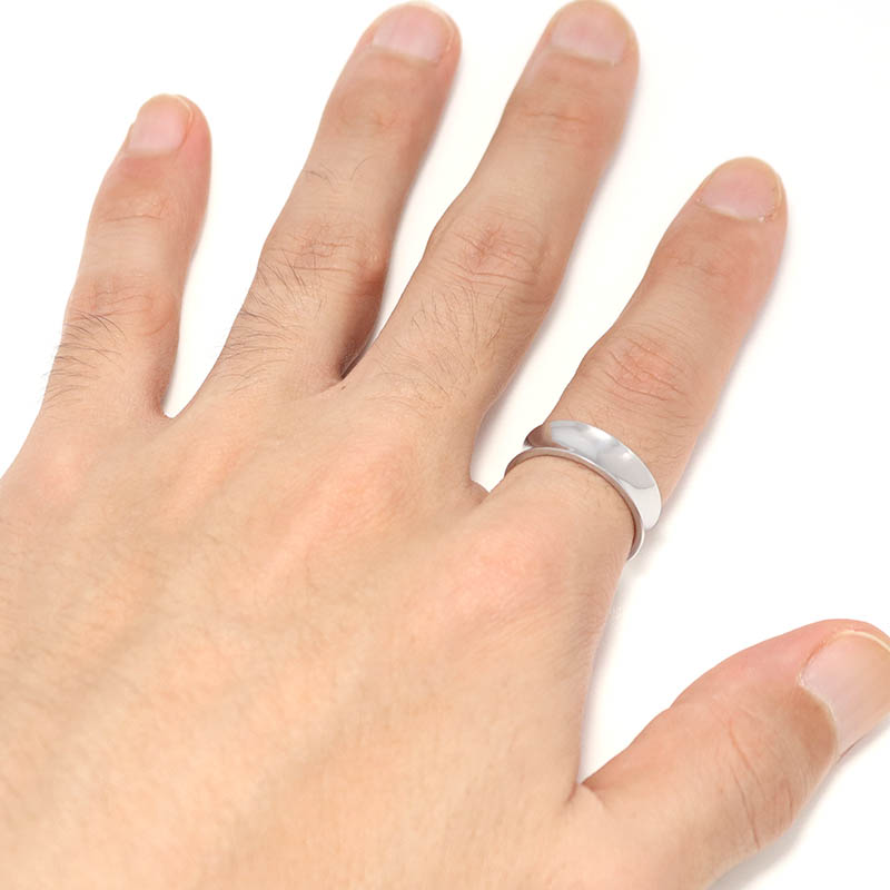 Suman Dhakhwa（スーマンダックワ） Silver Curvature Open Ring