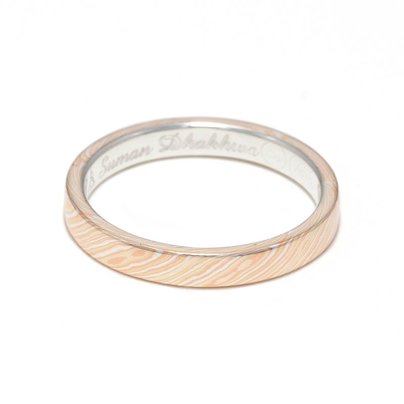 Suman Dhakhwa（スーマンダックワ） KAKANI 22k Ring / Inside Silver