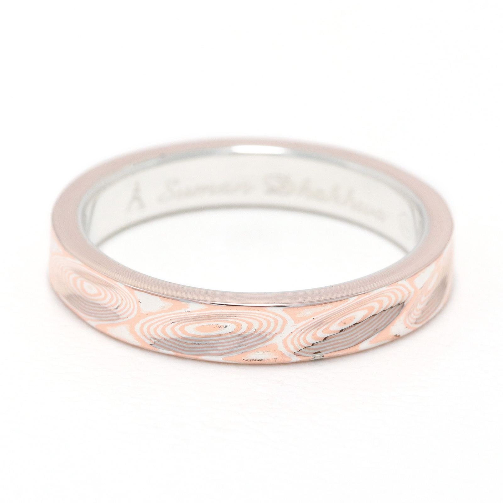Suman Dhakhwa（スーマンダックワ） MOKUME Narrow Spiral Ring