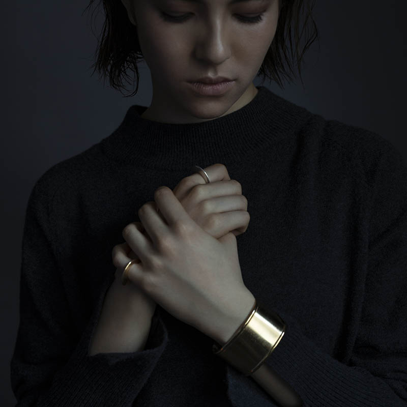 plage CXC レザーバングル ゴールド CXC (シーエックスシー)＞レザー