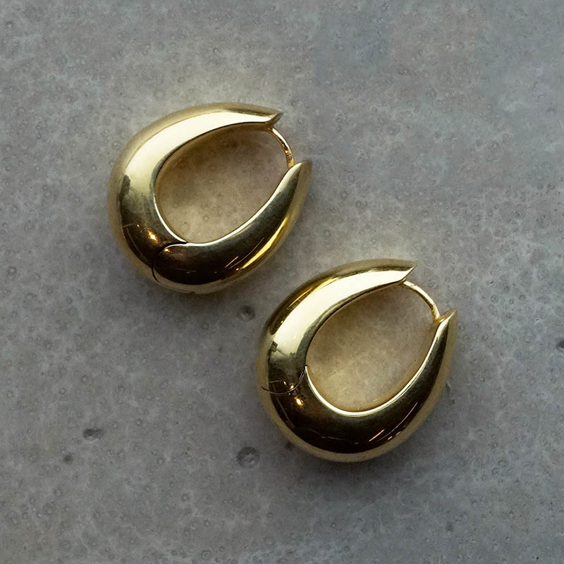 TOMWOOD（トムウッド） Ice Hoop Small Gold（アイスフープスモール